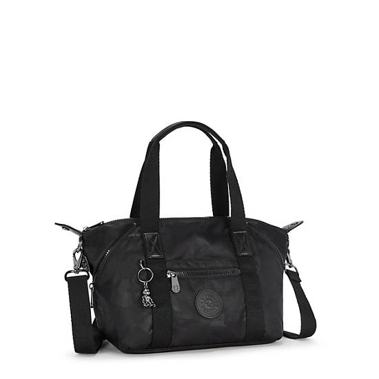 Kipling Art Mini Iconic Shoulder Bags Black Camo Embossed | CA 1379VR